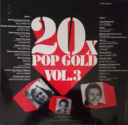 Various - 20 x Pop Gold Vol. 3