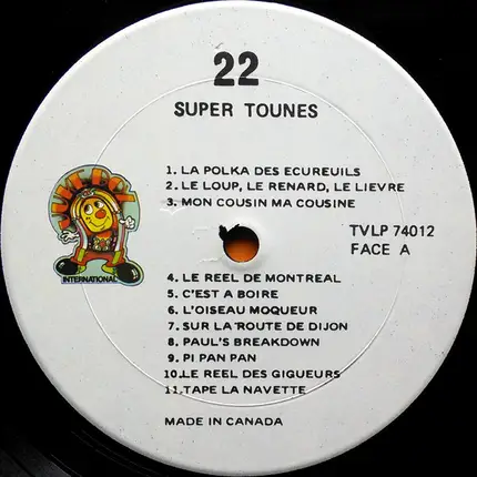 Various - 22 Super Tounes De Chez Nous