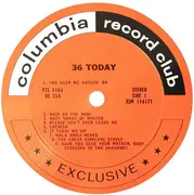 Double LP - Various - 36 Today! The 'Now' Sound Of Young Music