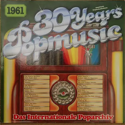1961, Ben E. King, Chubby Checker - 30 Years Popmusic 1961