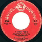 7inch Vinyl Single - Various - 4 Grosse Fische - EP, Mono