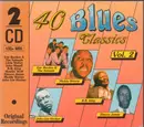 Double CD - John Lee Hooker, BB KIng, Little Walter - 40 Blues Classics Vol. 2 - fatbox