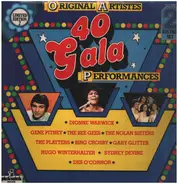 Dionne Warwick, Gene Pitney, The Bee Gees a.o. - 40 Gala Performances