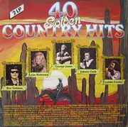 Double LP - Skeeter Davis / Freddy Fender - 40 Golden Country Hits - Gatefold