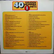 Double LP - Pop Compilation - 40 Gouden Nummer 1 Hits