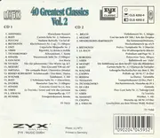 Double CD - Bizet / Puccini / Beethoven / Liszt a.o. - 40 Greatest Classics Vol. 2