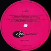LP - Das Golgowsky-Quartett;Jupp Schmitz a.o. - 40 Jahre Adig Investment