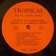 LP - Folk Compilation - 50 Años De La Musica Mas Amada Por America-Latina