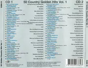 Double CD - Various - 50 Country Golden Hits Vol.1