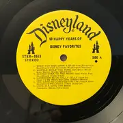 Double LP - Walt Disney - 50 Happy Years Of Disney Favorites (1923-1973)