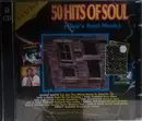 Double CD - The Temptations, The Drifters, Rare Earth a.o. - 50 Hits Of Soul (That's Soul Music)