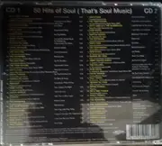 Double CD - The Temptations, The Drifters, Rare Earth a.o. - 50 Hits Of Soul (That's Soul Music)