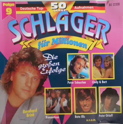 Peter Orloff, Marion Maerz, Bernhard Brink, a.o. - 50 Jahre Schlager Für Millionen Folge 9