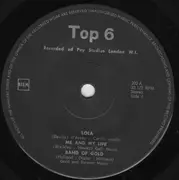 7inch Vinyl Single - Various - 6 Top Hits From England - Mini LP