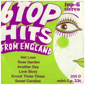 South - 6 Top Hits From England