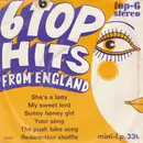 7inch Vinyl Single - Various - 6 Top Hits From England