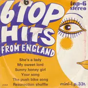 7inch Vinyl Single - Various - 6 Top Hits From England