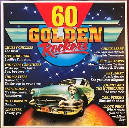 Jerry Lee Lewis, Chuck Berry, Bill Haley... - 60 Golden Rockers