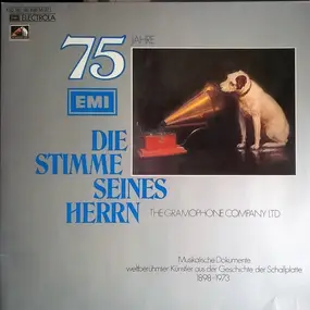 Giacomo Puccini - 75 Jahre EMI - The Grammophone Company LTD