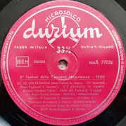 LP - Various - 8° Festival Della Canzone Napoletana 1960