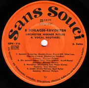 7inch Vinyl Single - Werner Peters, Susi Hansen - 8 Schlager Favoriten