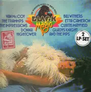 Double LP - Van McCoy, The Trammps, Bill Withers, Curtis Mayfield... - Black Magic - The Wonderful World of Black Music - POSTER