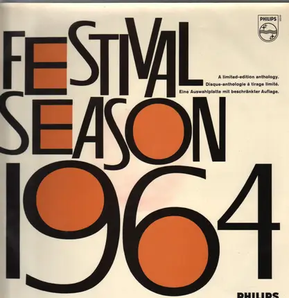 David Oistrakh, Galuppi, Grumiaux a.o. - Festival Season 1964