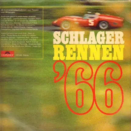 Blum, Raschek, a.o. - Schlagerrennen 66