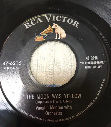 Vaughn Monroe And The Satisfiers - You Could Hear A Pin Drop / The  Moon Was Yellow