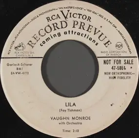 Vaughn Monroe & His Orchestra - Lila