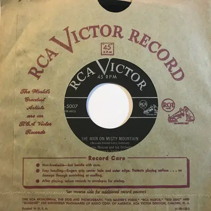 Vaughn Monroe And His Orchestra - The Man On Misty Mountain / Voters On Parade