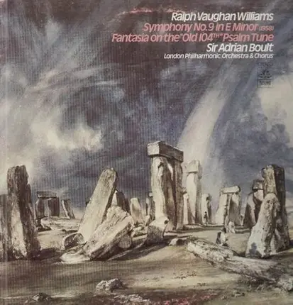 Vaughn Williams - Symph No.9 in E Minor, Fantasie on the Old 104th Psalm Tune,, Boult, LPO & Chorus