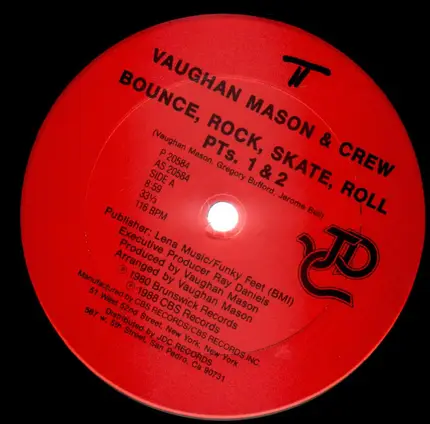 Vaughan Mason & Crew / Young & Company - Bounce, Rock, Skate, Roll / I Like (What You're Doing To Me)