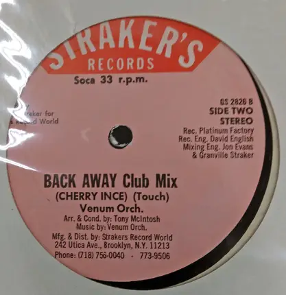 Venum Orch. - Back Off / Back Away