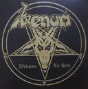 LP - Venom - Welcome To Hell - Gold With Black Splatter