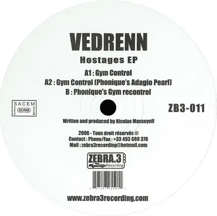 Vedrenn - Hostages EP