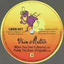 12inch Vinyl Single - Vein Melter - When You Feel It / Pump The Bass - Gold & Purple Mixed
