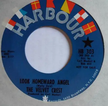 Velvet Crest - Song Of The Rain / Look Homeward Angel