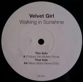 Velvet Girl - Walking In Sunshine