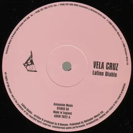 Vela Cruz - Latino Diablo / Ekko Ekko