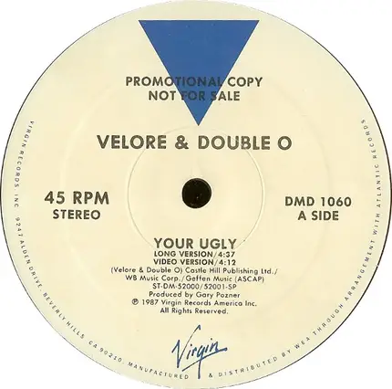 Velore & Double-O - Your Ugly