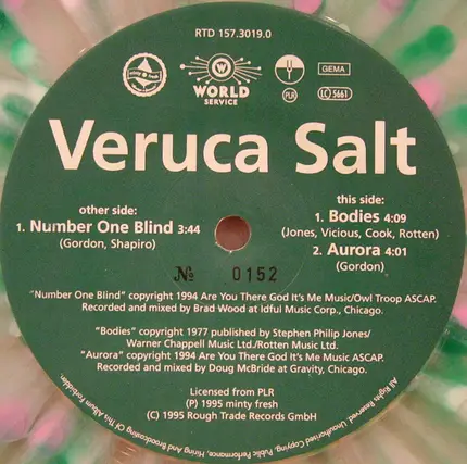 Veruca Salt - Number One Blind
