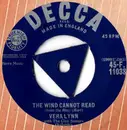7inch Vinyl Single - Vera Lynn - The Wind Cannot Read