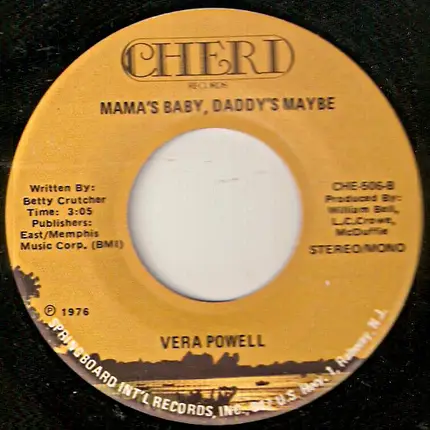 Vera Powell - I Didn't Know How Happy I Could Be
