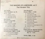 CD - Verdehr Trio - Music For Violin, Clarinet, And Piano Vol. 2