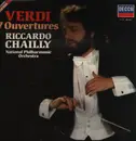 LP - Verdi - 7 Overtures / Ouvertures / Ouvertüren - Gatefold