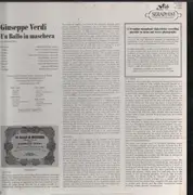 LP-Box - Verdi - Un Ballo In Maschera (Gigli, Caniglia,..)