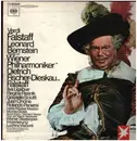LP-Box - Verdi/ Wiener Philharmoniker,Wiener Staatsopernchor , L. Bernstein, Fischer-Dieskau - Falstaff - velvet box