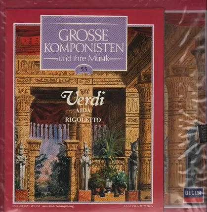 Verdi / Wiener Philh. unter Karajan, Accademia di Santa Cecilla u. Sanzogno - Aida und Rigoletto