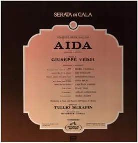 Giuseppe Verdi - Aida, Serafin, Teatro dell'Opera di Roma